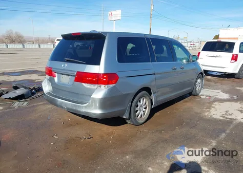 2010 Honda Odyssey Ex-L z USA, uszkodzony, nr VIN 5FNRL3H72AB056431